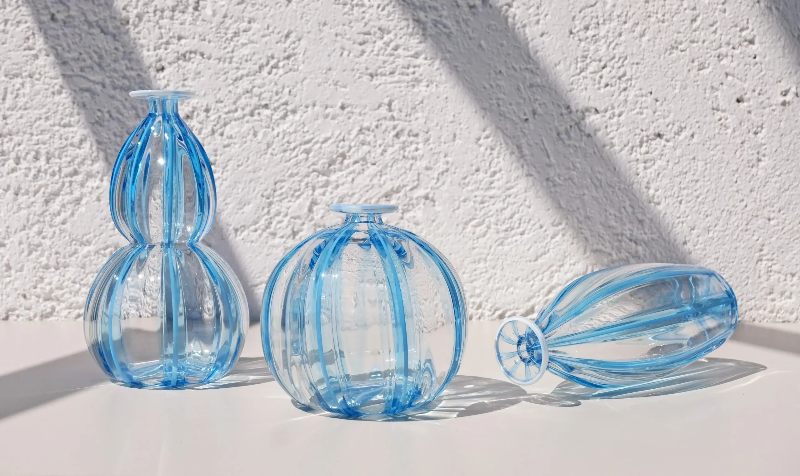 handmade glass pieces