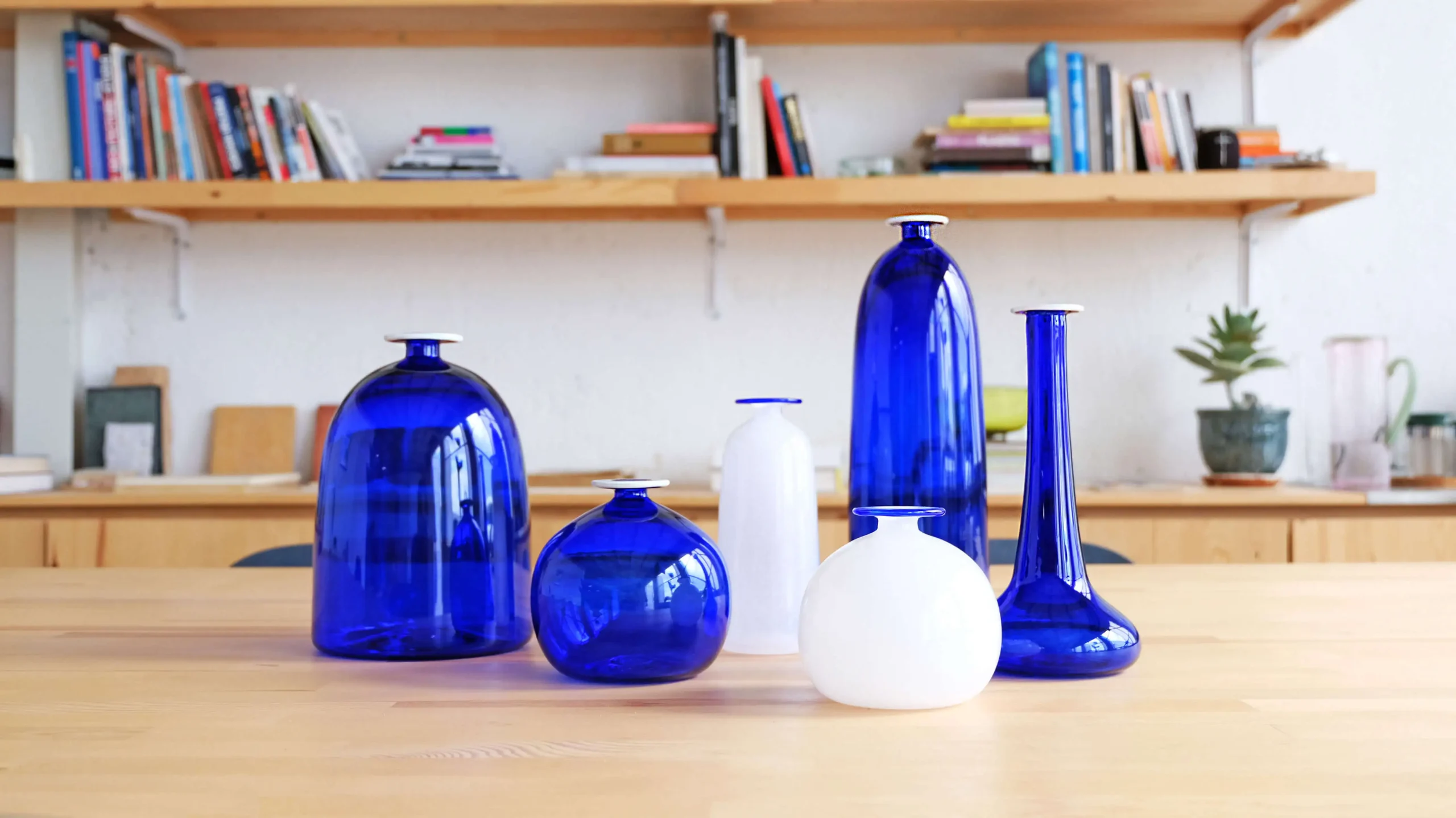 colored glass art