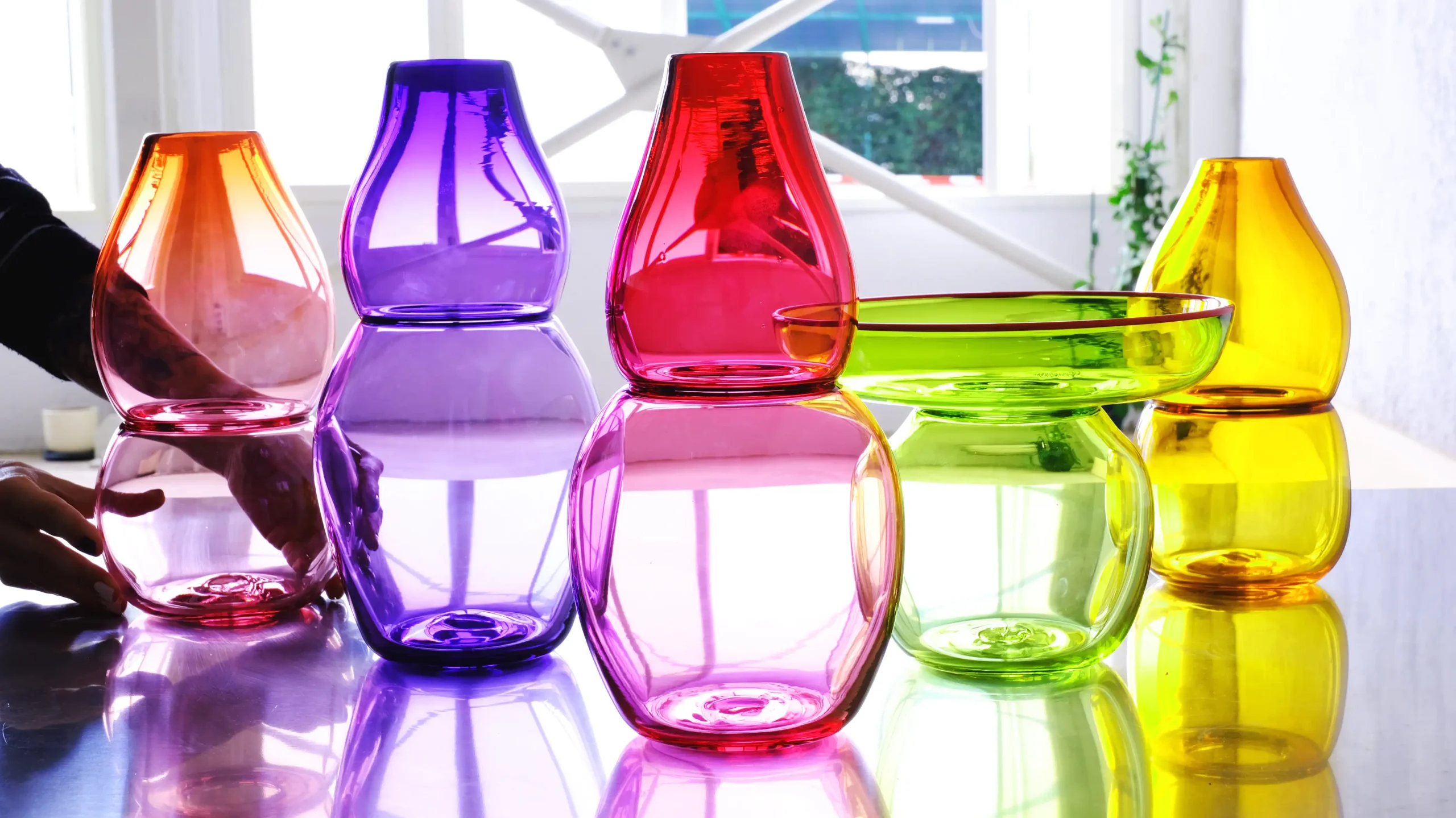 colored glass